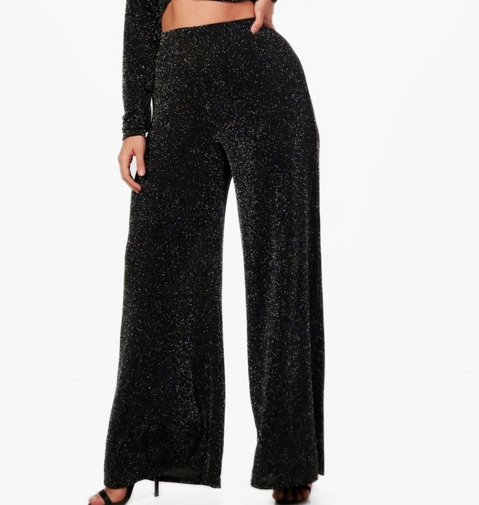 Boohoo Glitter Trousers